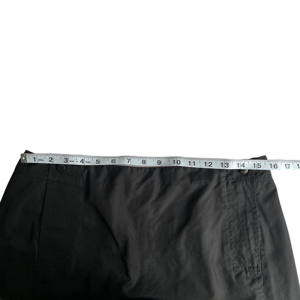 Lizgolf Womens Golf Skort Size 8 Black Activewear Side Zip - Picture 9 of 16